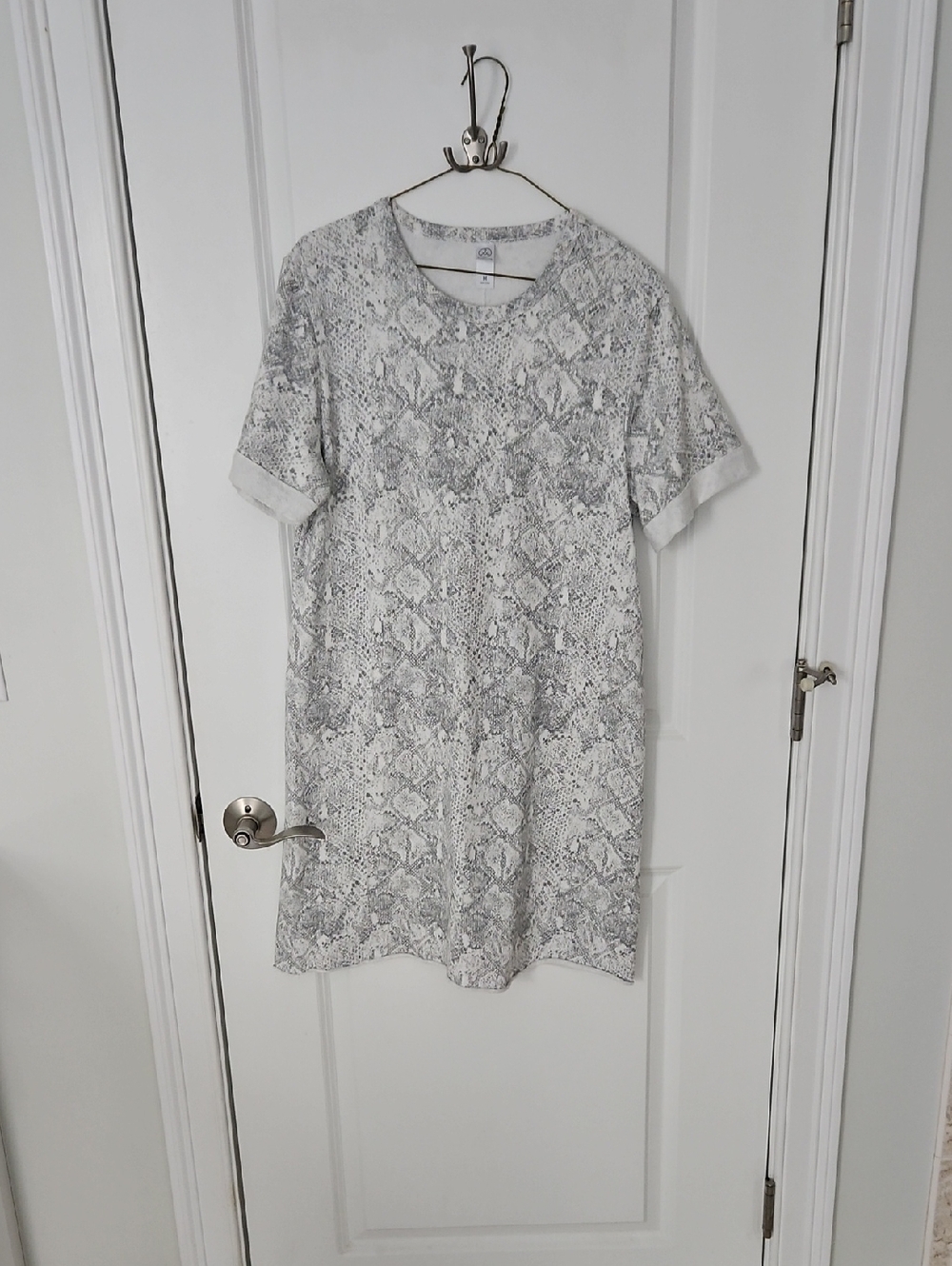 Snake Pattern Tshirt Dress